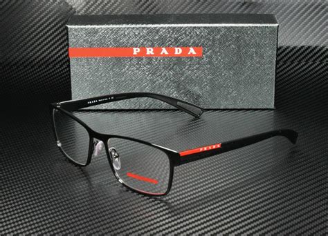 PRADA LINEA ROSSA PS 50GV Men's Rectangle 